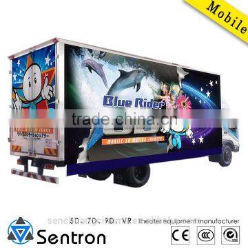 Excellent beautiful 4d driving car driving simulator with Hydraulic System