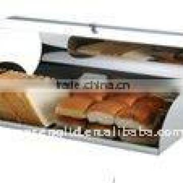 stainless steel bread bin