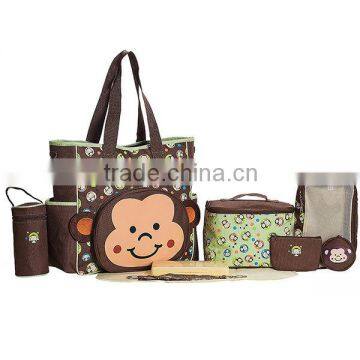 Enrich Hot Sell Unique Design Baby Diaper Bag with changing mat