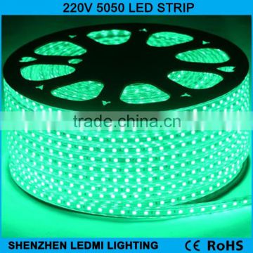 Cheap price 220v high voltage led flexible strip light 5050smd led strip light