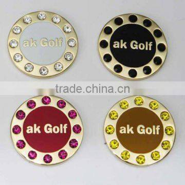 2015 Hot Selling Products magnetic golf ball marker hat clip