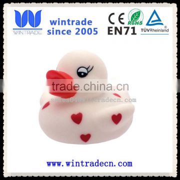 valentine gift love duck/promotional gift rubber duck