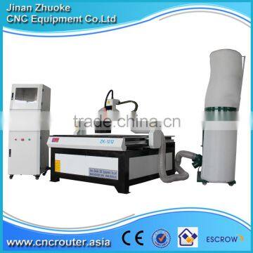 Dust Collector 1212 CNC Router Engraver 1200*1200MM With Mach3 Control Auto Tool Calibration ZK1212-1500W CE Approval