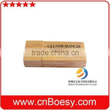 Rectangle wooden fashion usb drive, customized usb pen stick