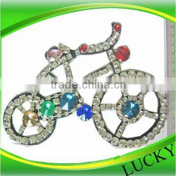 2013 latest beaded collar rhinestone trimming rhinestone badge rhinestone collar motif