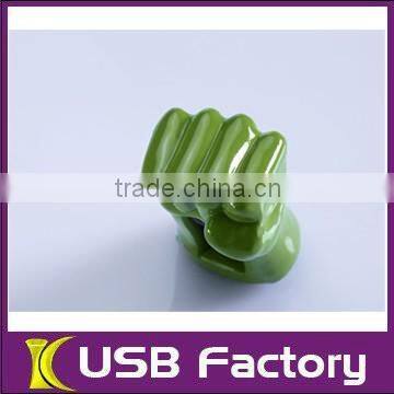 Real capacity usb 2.0 16GB Hulk hands pendrive