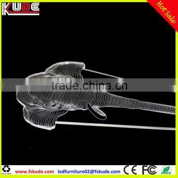 Customizted Acrylic 3D LED Table Lamp/modern Led Desk Lamp With Rechagreable Battery photo-2