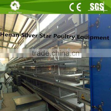 Full automatic chicken battery cage for poultry farm