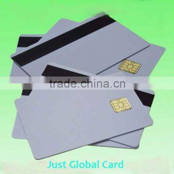 White PVC Contact IC Card Contact Smart Card with Sle 5542 Chip