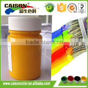 2kg plastic pot of Bronze yellow pigment coating color paste for paints