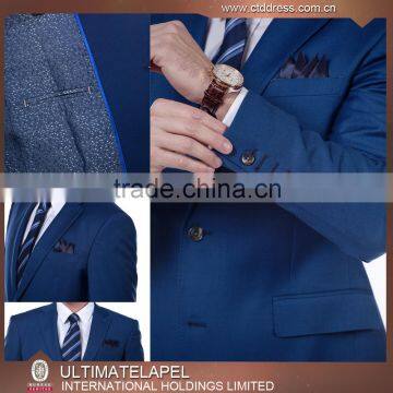 New fashion contrast stitchiing custom suits tailor for men                        
                                                                                Supplier's Choice