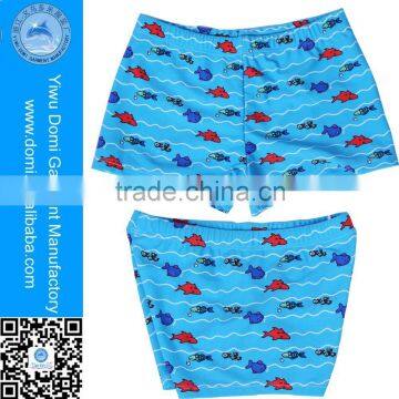 Good elastic casual boys swim briefs comfortable kids swim wear