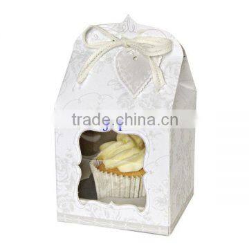 lovely wedding cupcake box with window