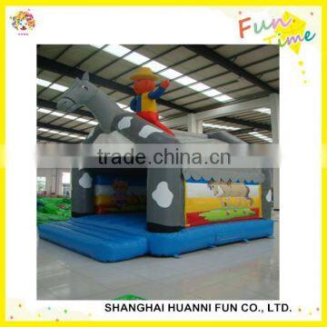 2015 hot sale commercial 4x5 PVC 0.5mm inflatable bouncer facory