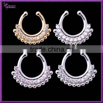 Yiwu Factory Wholesale Brass Types Nose Piercing Jewelry