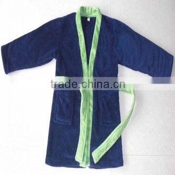 Coral Fleece Bathrobe Kids Boys Robe Home Warm Bathrobe