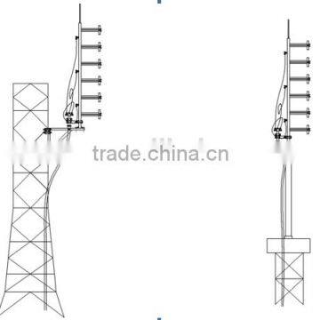 vertical polarization transmitting antenna for Television signal