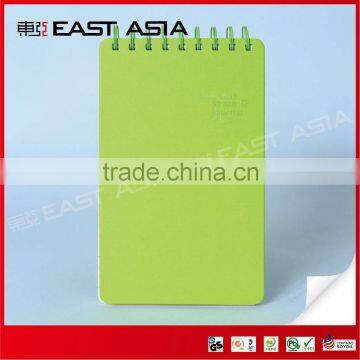 green hard cover notepad printing producer