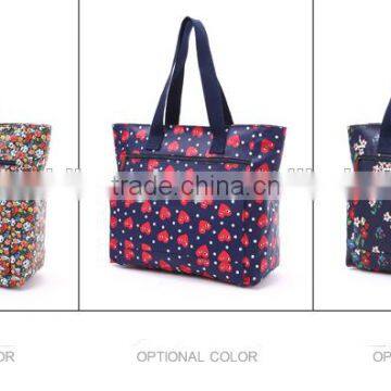 Designer Shopping Plastic Bags,PE Handle Cotton Bag for Shopping photo-4