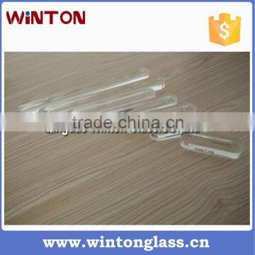 Clear high purity tank gauge glass for boiled