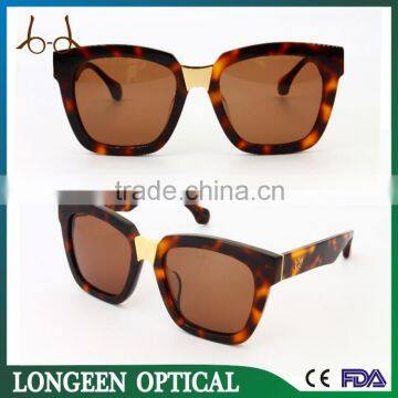 metal bridge custom promotional acetate sunglasses