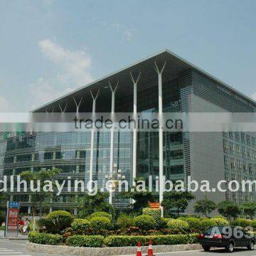 Frameless Glass Curtain Walls (Tempered Glass/Laminated Glass/Insulated Glass)