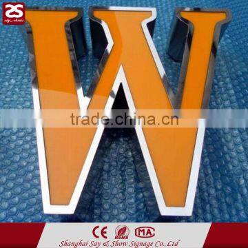 Factory Direct Sale Outdoor Stainless Steel Letter Frontlit 3d Led Sign photo-6