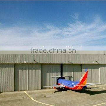 steel structure prefabricated aircraft hangar