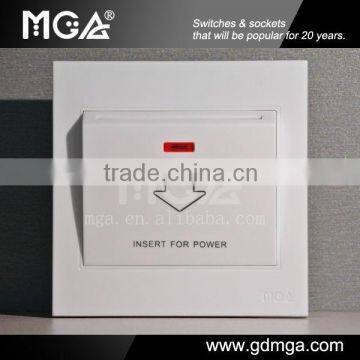 16A energy saving switch hotel switch