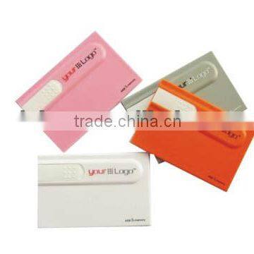 Business Card USB Flash Drive, Plastic USB Flash Disk, USB drive, Memory Stick, Free double-sided color printing