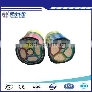 Cheap Price Cu or Al Conductors PVC Insulated Sheathed Flame Retardant Power Cable, Power cable 4x4mm2 for Construction