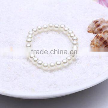 Hot Kids Baby Girls Jewelry Imitation Pearl Beads Cute Flower Necklace Bracelet Lovely Children Set Gift photo-6