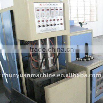 Semi-auto pet bottle blowing machine