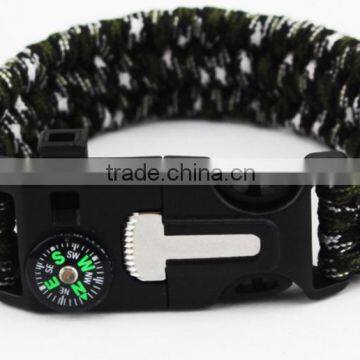 550lbs paracord weave bracelet style with buckle