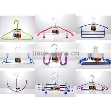 GS8107 high quality durable PVC coated metal clothes rack