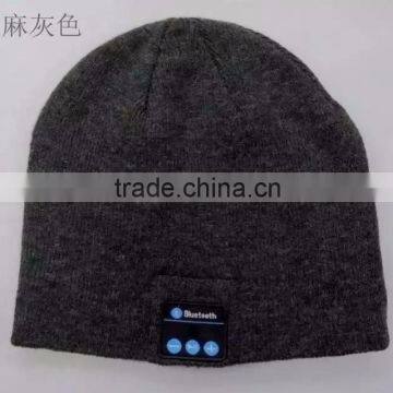 Wholesale Bluetooth Headphone Beanie Hat, Knitted Wireless Bluetooth Earphone Winter Warm Hat photo-5