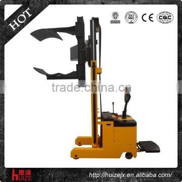 7-made in china Full electric clamping and flipping paper truck