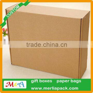 Kraft Natural Self-Locking Cardboard Mailing Boxes Literature Size 11.5" x 8.75" x 2.12" Box