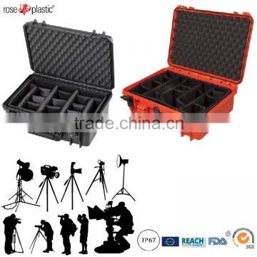 Hard durable solid handheld audio packaging case with IP67 waterproof RC-PS 290/1