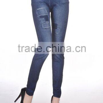 Beautiful jean printed high fashion new style wholesale leggings supplier india