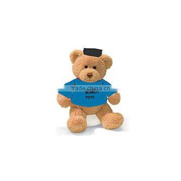 embroidery imprinted promotional logo with blue T-shirt bear dress scarf beanbag bandana t-shirt bib tie ribbon animal toys