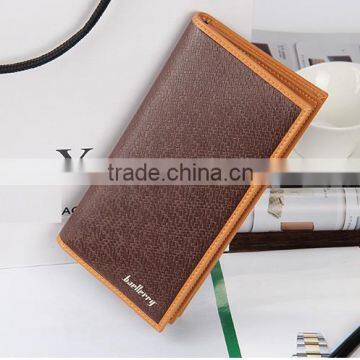 Hot Selling New Design Bifold Durable Leather Clutch Baellerry Men Wallet photo-2