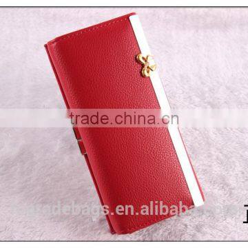 Fashion Cheap Leather Plain Wallet photo-5
