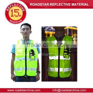 With Pocket High Visibility Reflective Safety Vest photo-4