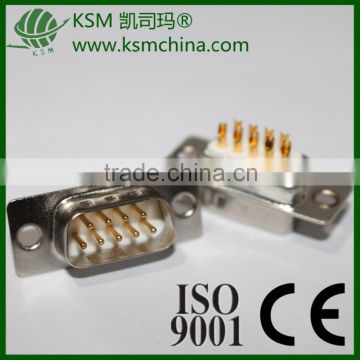 D-SUB connector male for wire db 9 pin