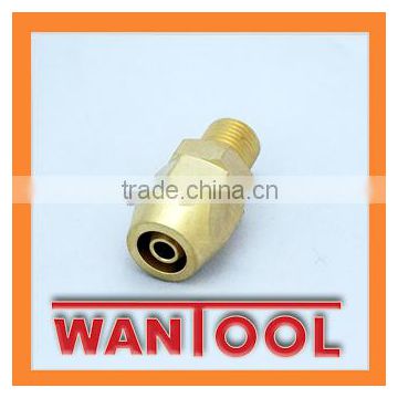 BRASS SWIVEL CONNECTOR FOR RUBBER PIPES