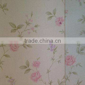 Country Style Flowers Vinyl Wallpaper photo-2