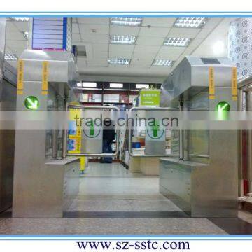 Full automatic fast speed gate OEM swing barrier gate for Biometric Access Control