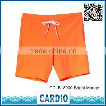 womens boardshorts 4 way stretch Bright orange color shorts