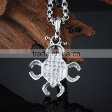 Unique Design Stainless Steel Snake Shape Charm Pendant photo-5
